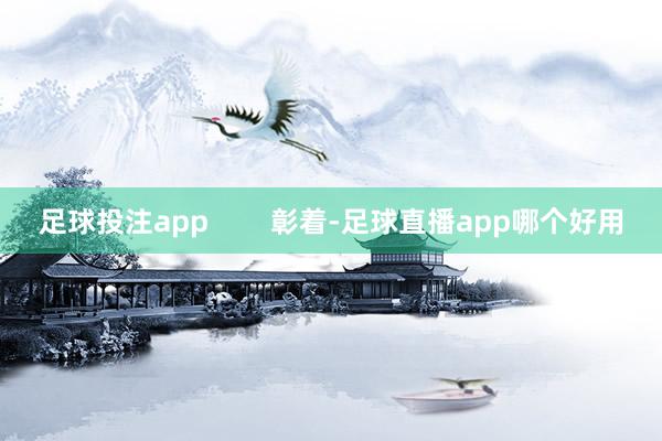 足球投注app        彰着-足球直播app哪个好用